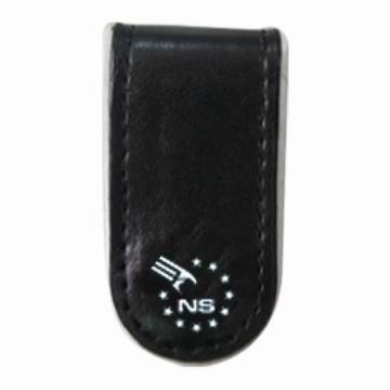 Genuine Leather Magnetic Money Clip