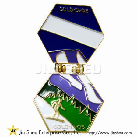 folding lapel pins for sale