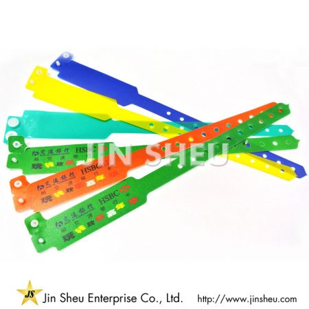 Bracelets d'événement PP personnalisés
