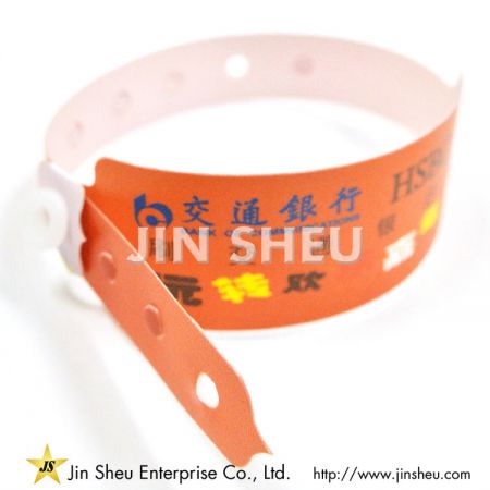 Braccialetti personalizzati in plastica PP - Braccialetti personalizzati in plastica PP