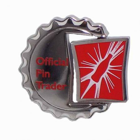 Coca Cola Snurrende Badge - Coca Cola Snurrende Badge