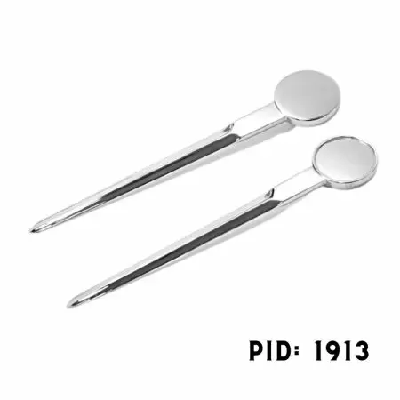 Envelope Opener Slitter - Letter Opener with a around recessed area atop