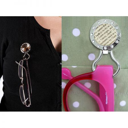 ที่วางแว่นตาแม่เหล็กสำหรับเสื้อ