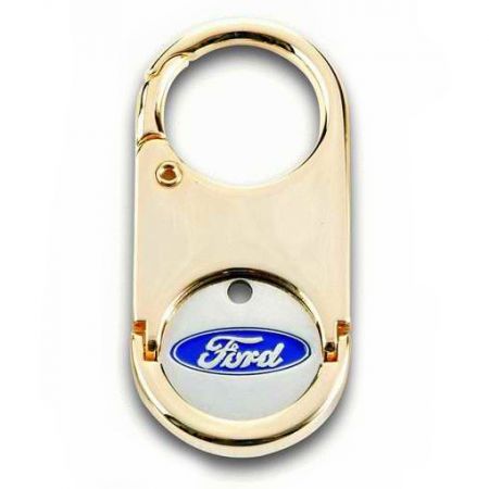 Llaveros de fichas de carrito