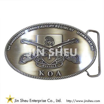 맞춤형 군대 벨트 버클