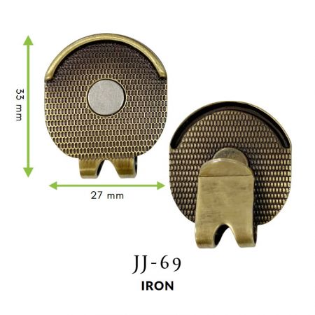 Jern Golf Hat Clips - Golfhatteclips
