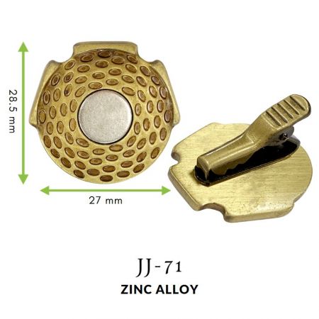 In-house designede golf hat clips - Metal golfhatteclips
