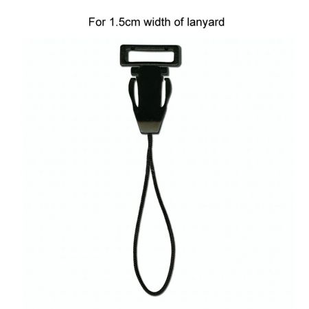Cordón con estampado de cuadros y hebilla de liberación lateral para teléfono