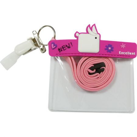 Porta tarjetas de identificación de cintas personalizadas - Porta credenciales de cintas personalizadas