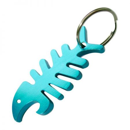 apribottiglie a forma di osso di pesce