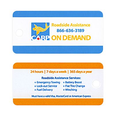 carte imprimée promotionnelle