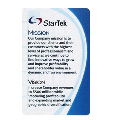 Plastic Business Card - Plastic Business Card