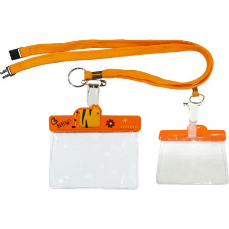lanyard with id holder
