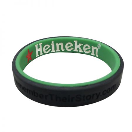 Pulsera de silicona de doble cara - Pulsera de silicona de doble cara