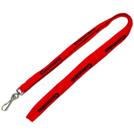 Screen Printed Tubular Lanyards