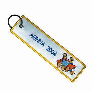Hand Embroidery Key Tags - Hand Embroidery Key Tags