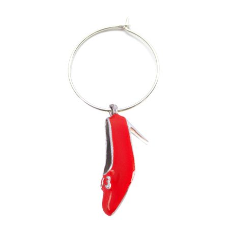 Skreddersydde emalje vin glass charms