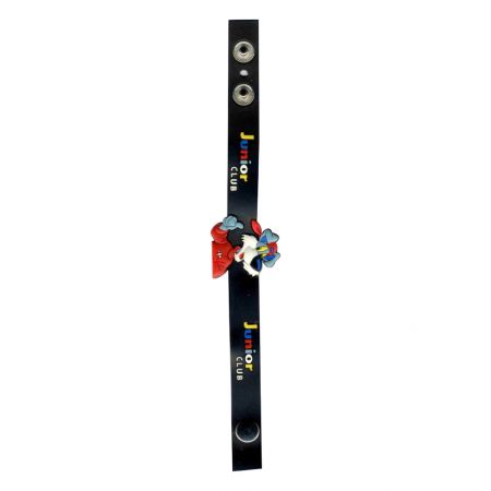 Banda de encantos de PVC suave personalizado