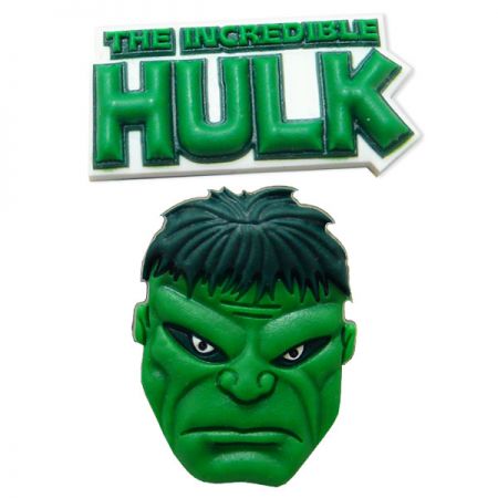 พวงกุญแจรองเท้า PVC ของ Hulk
