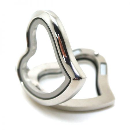 drijvende charme medaillon armband