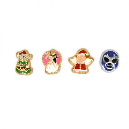 3D charms for floating locket