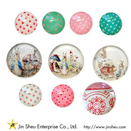 Customized Glass Magnets - glass photo magnets