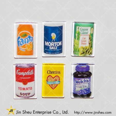 Souvenir Glass Magnets - custom refrigerator magnets