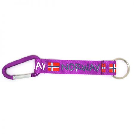 Karabinhager med nylonremme