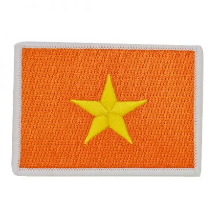 Naszywka z flagą Wietnamu - Naszywka z flagą Wietnamu