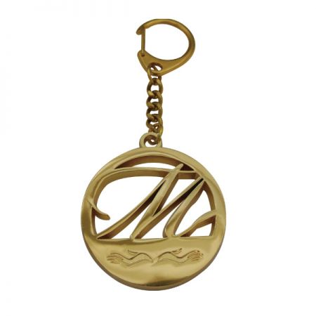 Chaveiro de Metal de Liga de Zinco Personalizado com Logo de Carro