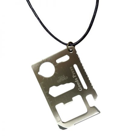 Overlevelses kreditkort multitool