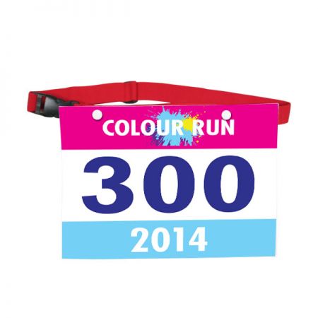Race Number Belt Holder - Race Number Belt Holder
