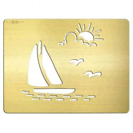 Carte de visite en métal personnalisée