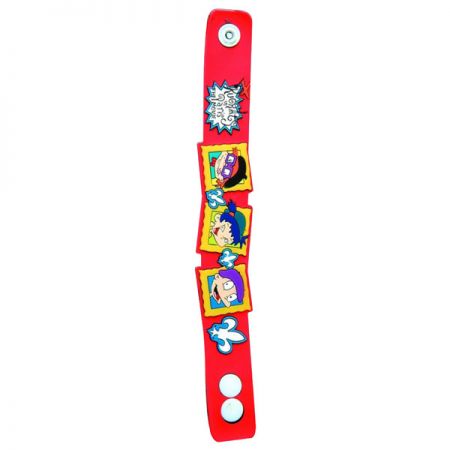 Tegneseriefigur Charms PVC Armbånd - Tegneseriefigur Charms PVC Armbånd