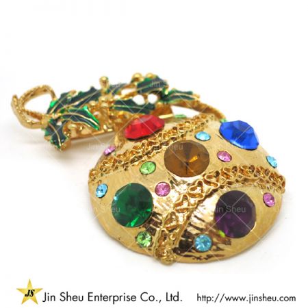 kerst broche speldjes