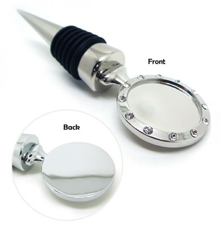Metall-Weinstopper-Rohlinge
