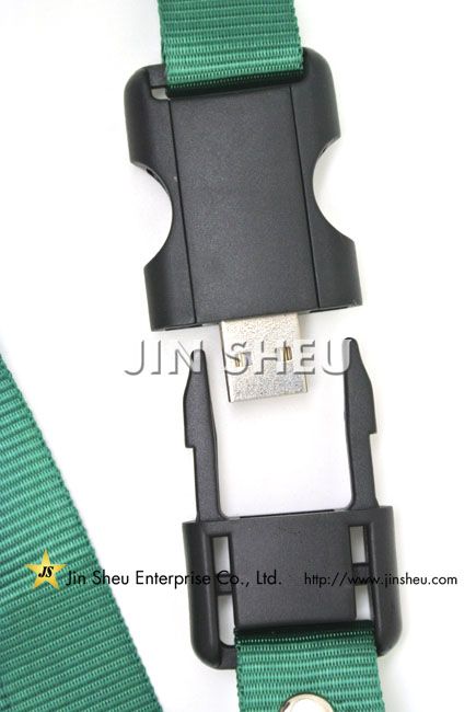 fibbia del lanyard USB