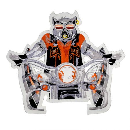 Große Motorrad-Patches
