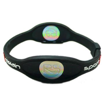 pulsera de silicona deportiva con logo personalizado en relieve
