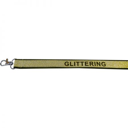 Custom Made Glittering Lanyards