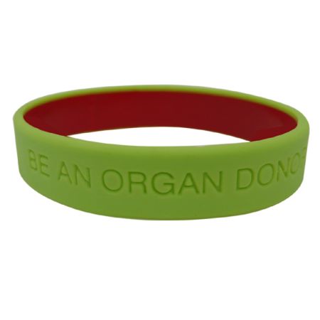 bande en silicone bicolore en gros