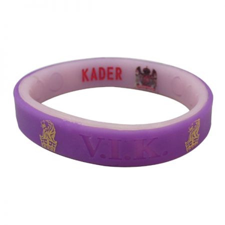 Pulseras de silicona de doble cara - Pulseras de silicona de doble cara