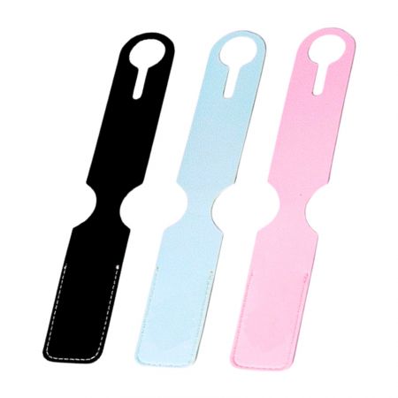 Etichette per bagagli in pelle all'ingrosso in diversi colori