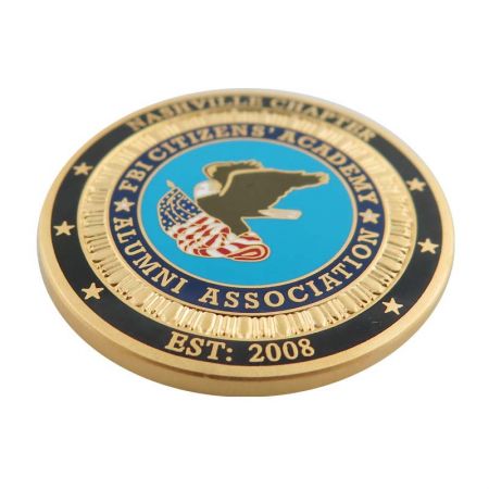 Metal Coins With Diamond Cut Edges - Metal Coins With Diamond Cut Edges
