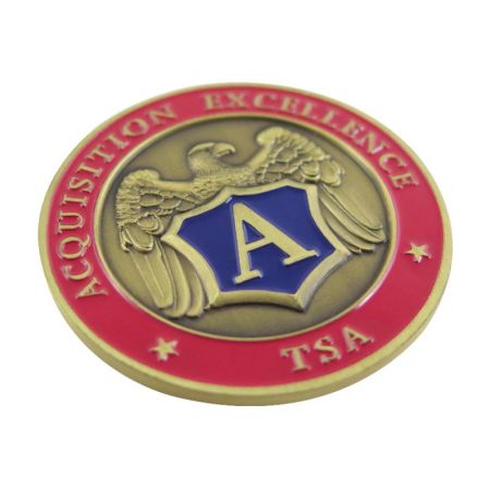 Monedas de Desafío de Aleación de Zinc de China - Monedas de Desafío de Aleación de Zinc de China