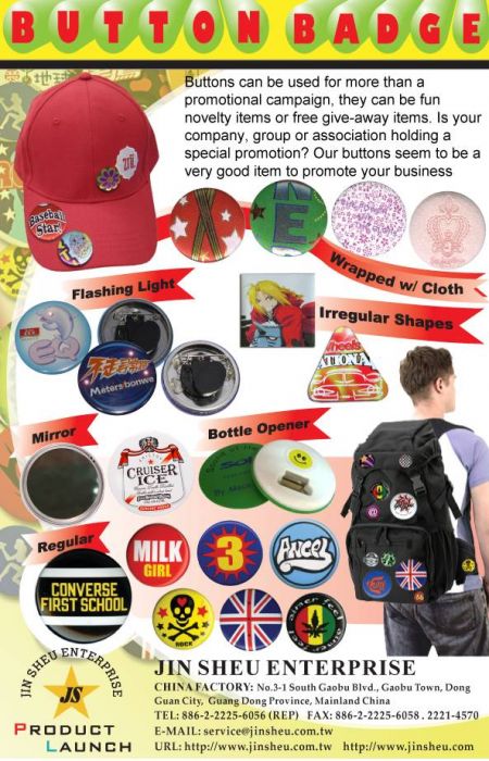 Pines de Botón Personalizados