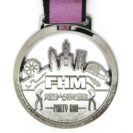 ميداليات سباق الليل - ميدالية جائزة سباق FHM LED Party Run