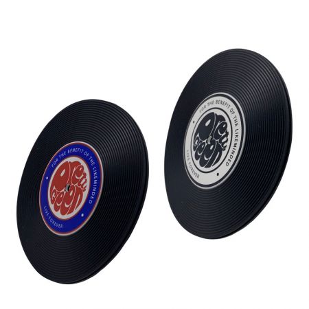 sous-verres en caoutchouc personnalisés