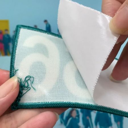 adhesive backing