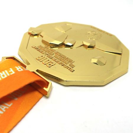 medallas de competencia de bomberos en 3D